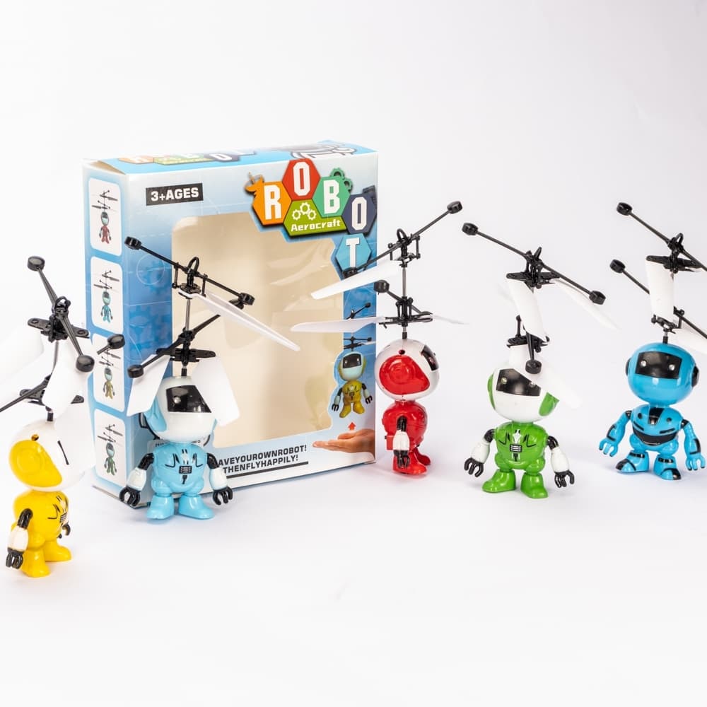 HELICÓPTERO ROBÔ DE BRINQUEDO