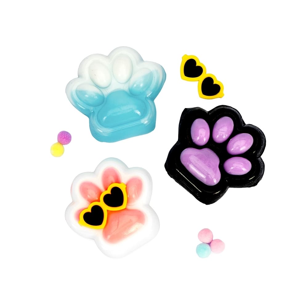SQUISHY PATINHA C/ITENS DECORATIVOS