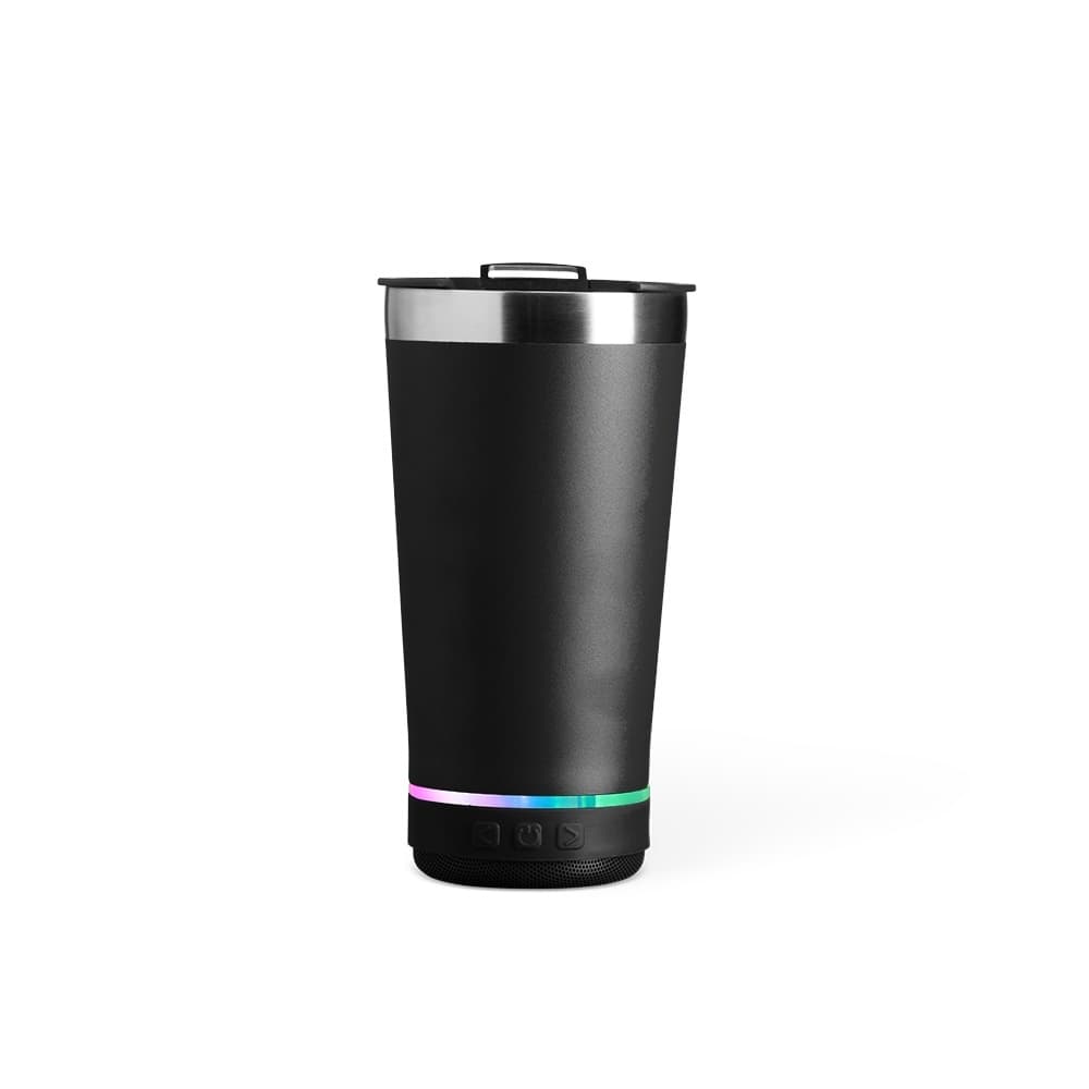 COPO TÉRMICO 400ML C/ CAIXA DE SOM