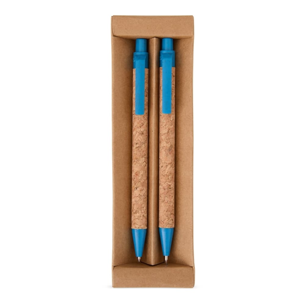 KIT ECOLÓGICO CANETA E LAPISEIRA CORTIÇA