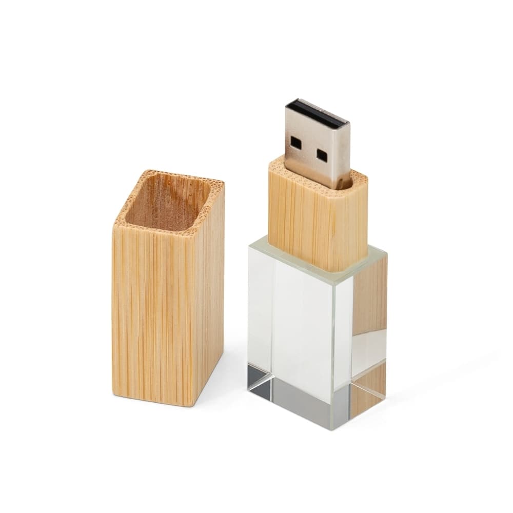 PEN DRIVE BAMBU CRISTAL 32GB